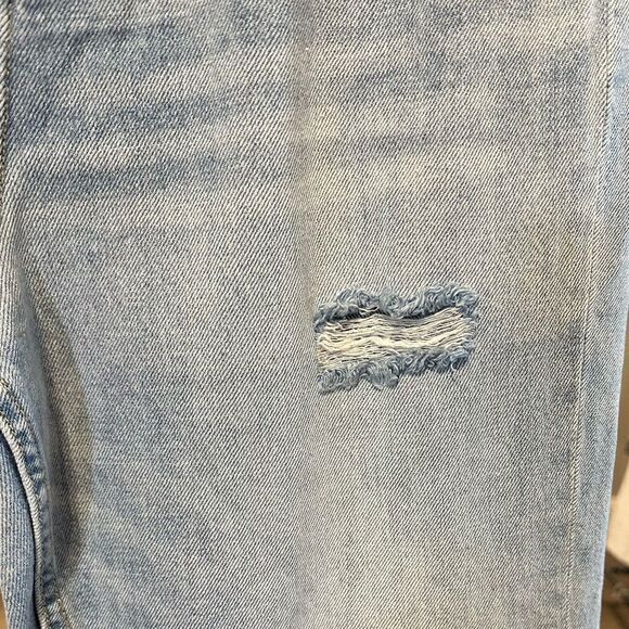 NWT Old Navy Girls High Rise Slouchy Straight Denim Jeans - Size 18 - Picture 8 of 11